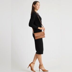 Quince Tan Crossbody Bag